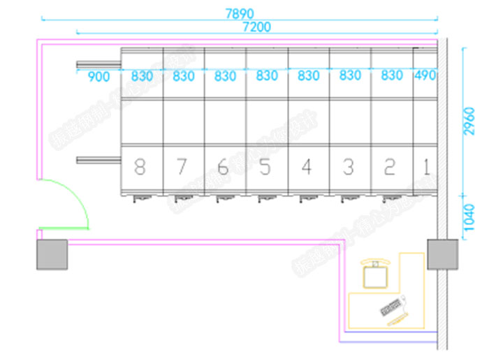 拉掛密集柜設計圖 拉掛密集柜設計圖